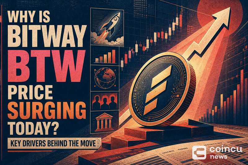 为什么 Bitway (BTW) 价格今日飙升?走势背后的关键驱动因素配图