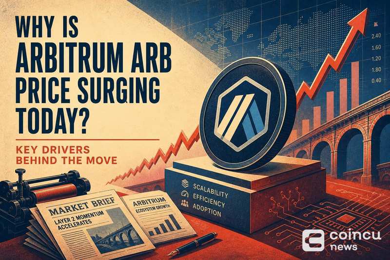 为什么Arbitrum (ARB) 价格今日飙升?走势背后的关键驱动因素配图