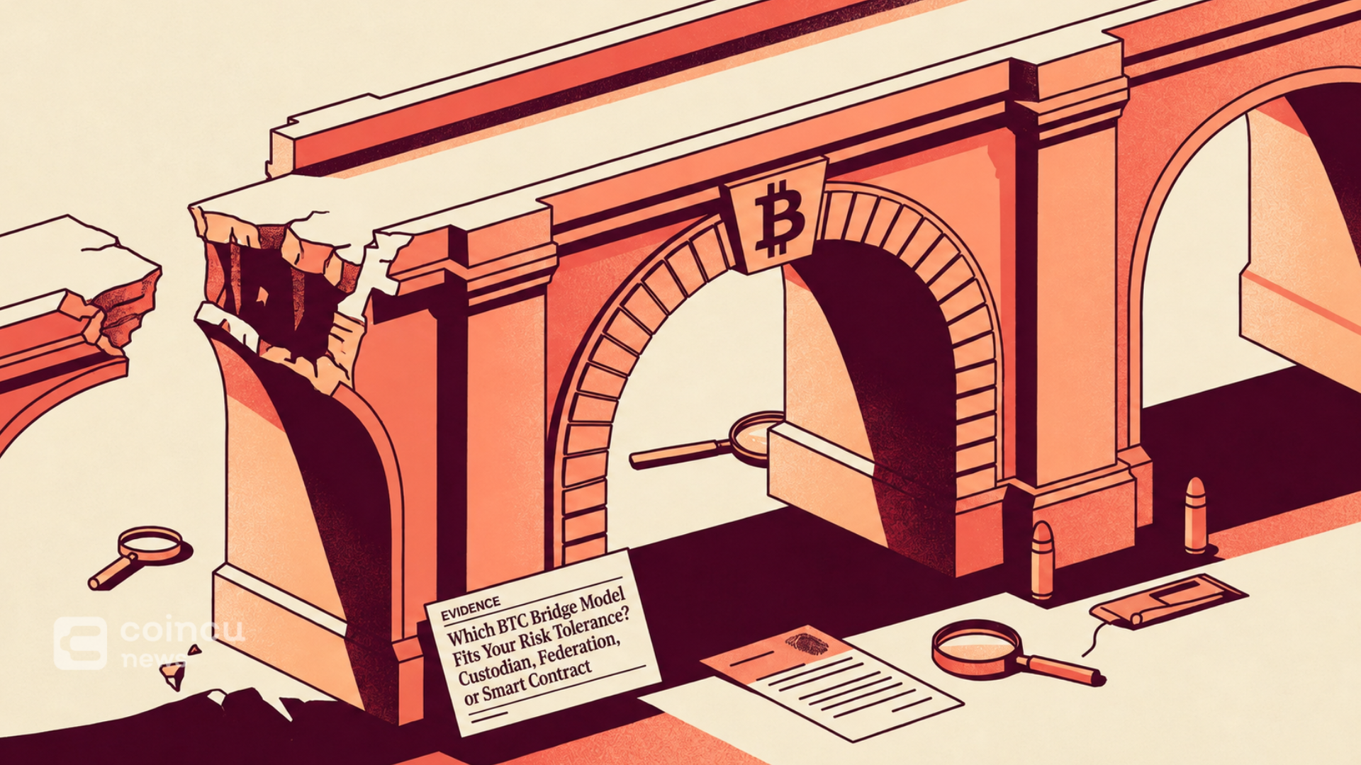 哪种 BTC 桥接模型适合您的风险承受能力？托管人、联邦还是智能合约配图