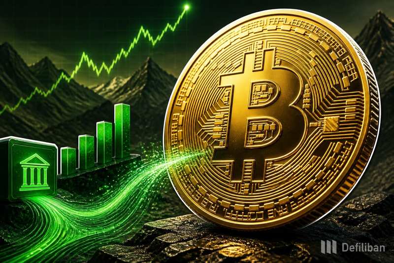 比特币价格暂停,ETF流入保持正值配图
