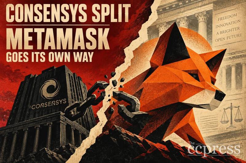 Consensys 拆分：MetaMask 独立发展配图