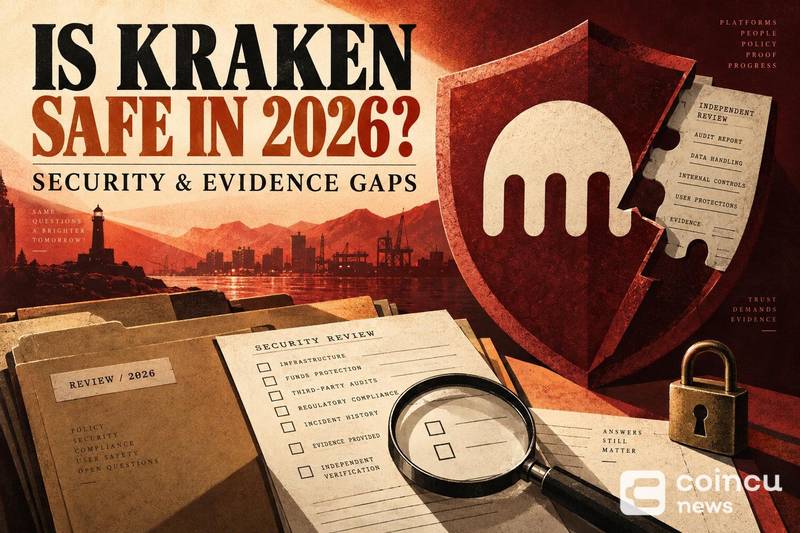 Kraken 在 2026 年安全吗?安全性和评论证据缺口配图