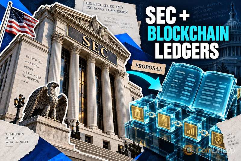 SEC 提案将允许区块链证券账本配图