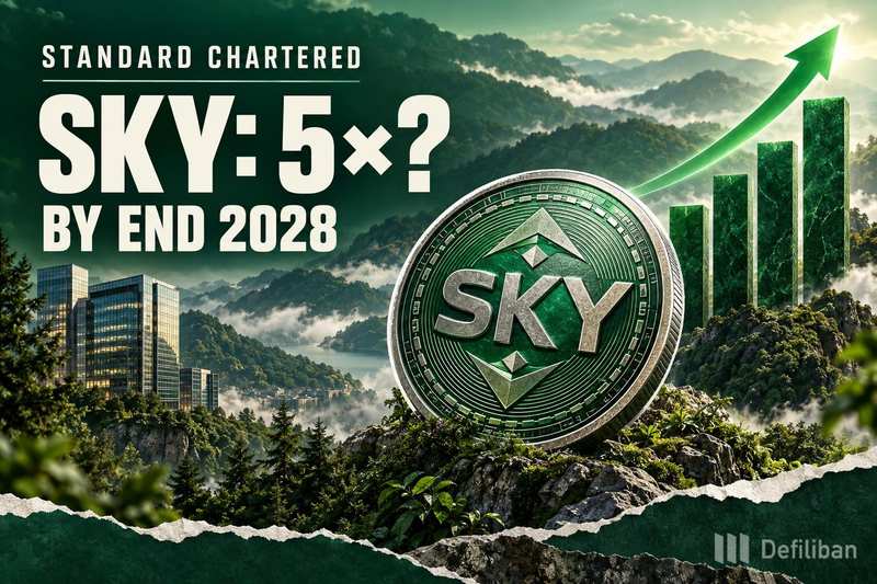 渣打银行:SKY 代币到 2028 年底可能上涨五倍配图