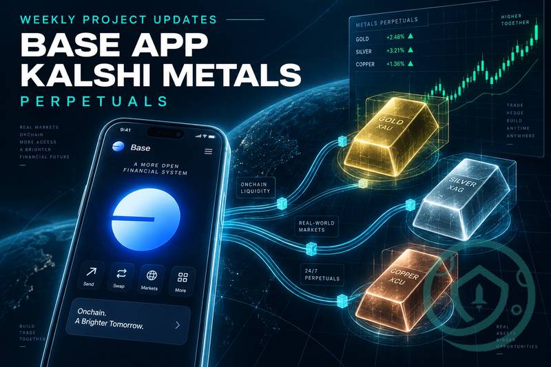 每周项目更新:Base App 和 Kalshi 金属永续合约配图