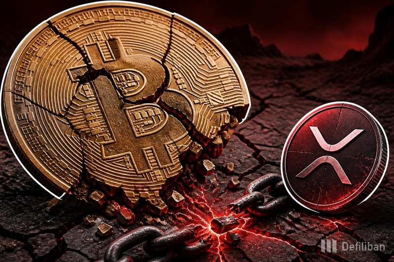 比特币跌破79,000美元,XRP在美联储加息押注中领涨加密货币跌幅配图