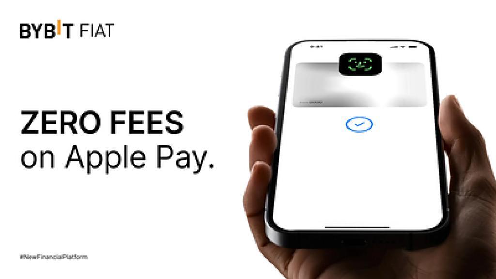 Bybit 推出零手续费 Apple Pay 加密货币购买服务(8月25日)配图