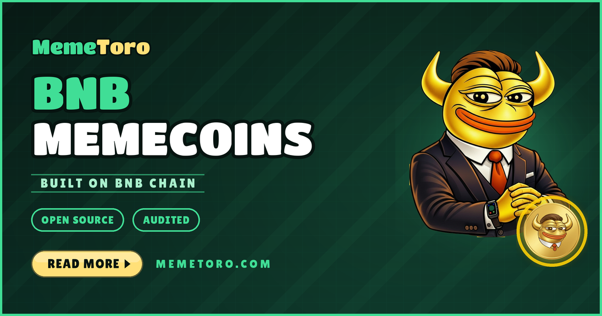 Binance Smart Chain 上最佳加密货币预售:为什么 MemeToro 将其发射平台瞄准 BSC配图