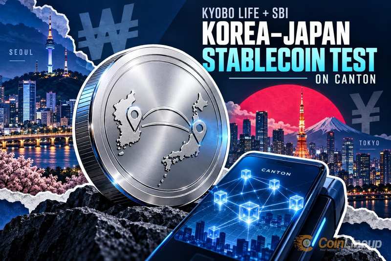 Kyobo Life、SBI 在 Canton 上完成韩日稳定币测试配图