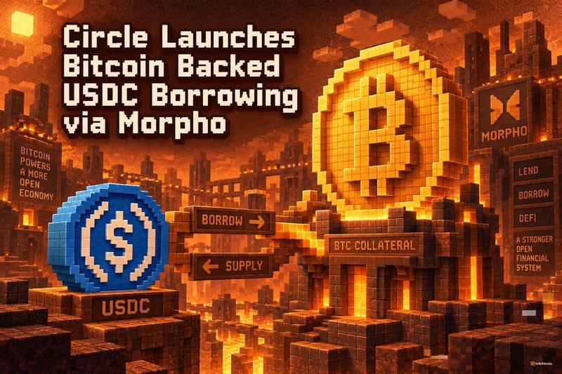 Circle 通过 Morpho 推出比特币支持的 USDC 借贷配图
